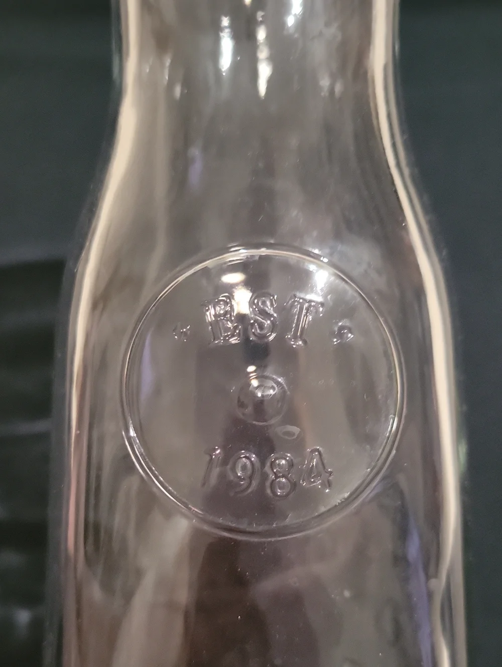 Clear Glass Carafe Pitcher - Home Accents